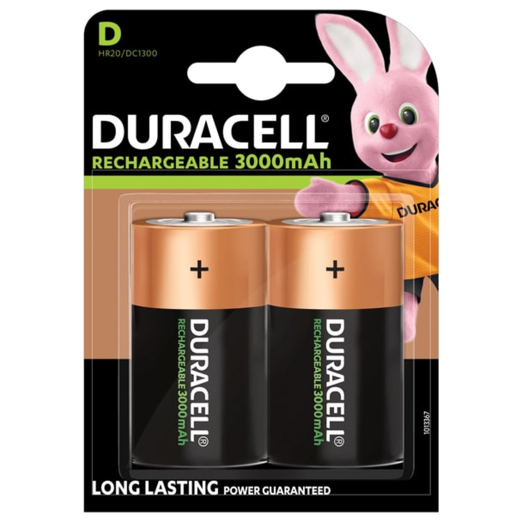 Duracell Rechargeable C 3000mAh Pack of 2